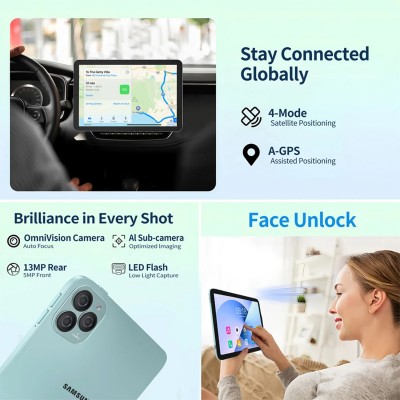 Потужний планшет 8-128GB Galaxy Tab I12 pro. 10.6 "дюйм. 3.4G LTE. 7000mAh