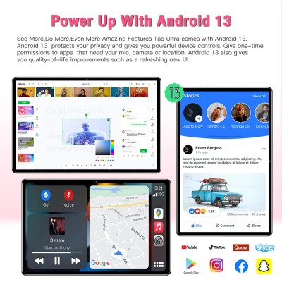 Планшет is_brand tab 4-128GB  IntelliPlay Tab  14 android / + стилус / 10.1"дюйм / 2-sim