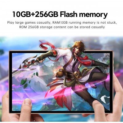 Мощный Планшет 10-128GB is_brand tab pro / Android 15/ Helio G99 / 10.95" дюйм/ 2-SIМ /3.4G/ 8000 mAh