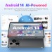 Планшет ULTRA TAB 8-128GB /14 android / 10.4"дюймa / 2 сим карты / клавиатура, мышка, чехол, стилус