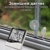 Електронний цифровий термометр гігрометр з виносним датчиком і годинником Uchef HTC-2, версія 2