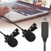 Подвійний петличний мікрофон Andoer EY-510D USB, 6 метрів, петличка для ноутбука, компютера, ПК