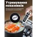 Цифровий кухонний термометр зі щупом UChef TP330 + пластиковий тубус для зберігання, до 300°C, без підсвітки