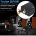 Цифро-аналоговий перетворювач аудіо Addap DAC-03, ЦАП з Toslink (SPDIF) та Коаксіалу на RCA + mini Jack