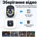 Поворотна WiFi камера відеоспостереження, відеоняня uSafe IC-01DL-PTZ, з датчиком руху та нічною підсвіткою, 4 МП