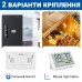 Цифровий кімнатний термометр-гігрометр UChef YZ-6049, термогігрометр з індикатором комфортної температури та вологості