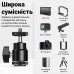 Розсувний тримач для смартфону на штатив Andoer CH-02, затискач з поворотним кронштейном, 55-85мм