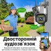 Подвійна поворотна вулична WiFi камера відеоспостереження uSafe OC-04DL-PTZ, з 2 об'єктивами, 4 МП, 1080P