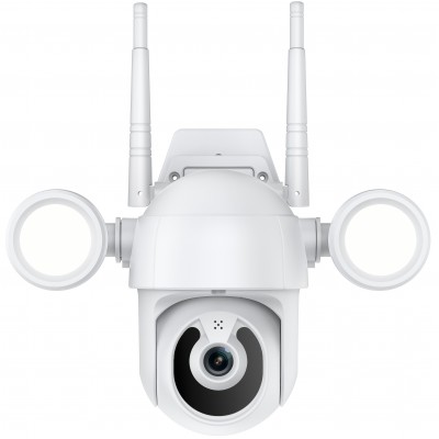 Вулична поворотна WiFi камера відеоспостереження USmart OPC-02w, з прожектором та нічною підсвіткою, 3 Мп, PTZ, Tuya