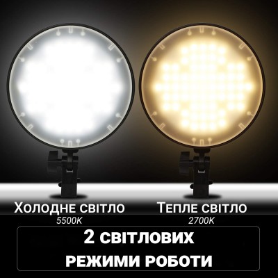 Студійний світлодіодний LED софтбокс зі штативом Andoer SBK-03 | Набір постійного світла