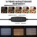 Комплект освітлення з 2-х світлодіодних LED панелей зі штативами Andoer VLK-04 | Набір постійного світла для відео