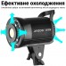 Постійне студійне LED відеосвітло Andoer LM100W | Потужна заповнююча лампа для студії