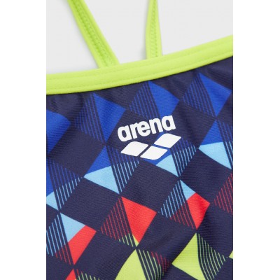Купальник для девочек Arena CARNIVAL LIGHTDROP BACK мягкий зеленый, мульти дит 128см 2567