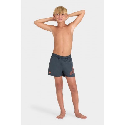 Шорты для плавания детские Arena BEACH SHORT LOGO R серый, оранжевый ребенок 152см 2667
