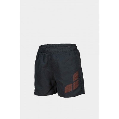 Шорты для плавания Arena BEACH SHORT LOGO R серый, оранжевый дит 140см 2666