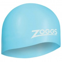 Шапочка для плавания Zoggs Easy-fit Silicone Cap голубая 3440