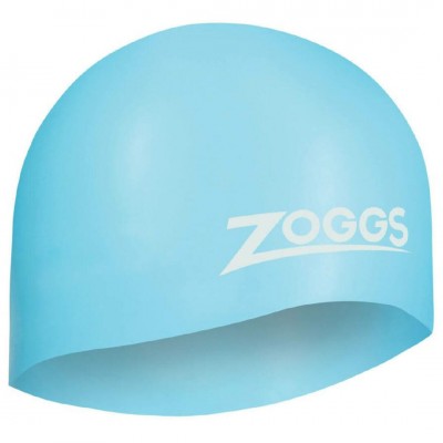 Шапочка для плавання Zoggs Easy-fit Silicone Cap блакитна 3440