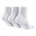 Баскетбольные носки (3 пары) Jordan Jumpman Quarter Dri-Fit 3PPK [SX5544-100(DX9655-100)] 5407