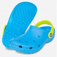 Крокси Aqua Speed LIMA 9952 блакитний, жовтий Діт 26 2498