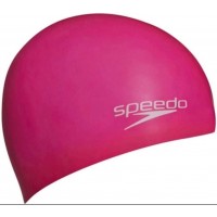 Шапка для плавания Speedo MOULDED SILC CAP JU Розовый Дет OSFM 3203