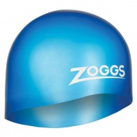 Шапочка для плавання Zoggs Easy-fit Silicone Cap синя 3443