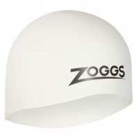 Шапочка для плавання Zoggs Easy-fit Silicone Cap біла 3439
