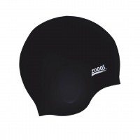 Шапочка для плавання Zoggs Ultra-fit Silicone Cap чорна 3501