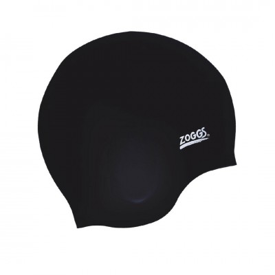Шапочка для плавання Zoggs Ultra-fit Silicone Cap чорна 3501
