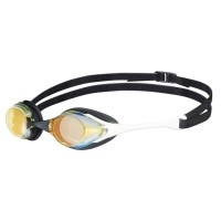 Очки для плавания Arena COBRA SWIPE MIRROR желтый, медно-белый Уни OSFM 2766