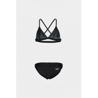 Купальник для дівчат Arena GRAPHIC BIKINI TRIANGLE чорний Діт 128см 2592