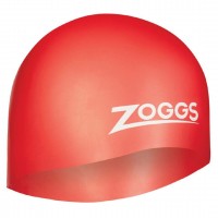 Шапочка для плавання Zoggs Easy-fit Silicone Cap червона 3446