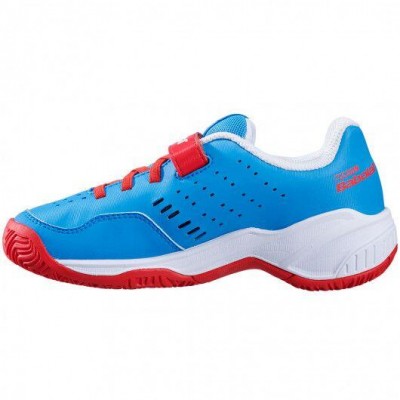 Кроссовки дет. Babolat Pulsion all court kid tomato red/blue aster (32) 3652