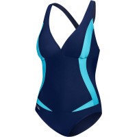 Купальник закрытый для женщин Aqua Speed ​​GRETA 5544 темно-синий, голубой Жен 42 (XL) 1079