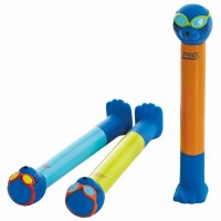 Палички тренувальні для плавання Zoggs різнокольорові 3 шт 3400
