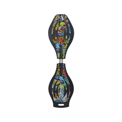 Вейвборд Schildkrot Schildkrot Waveboard Good Vibes Graffiti, Max: 80 кг, черный, мультиколор 3536