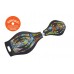Вейвборд Schildkrot Schildkrot Waveboard Good Vibes Graffiti, Max: 80 кг, черный, мультиколор 3536
