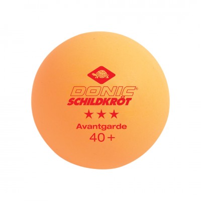 М'ячі для настільного тенісу 6 шт Donic-Schildkrot 3-Star Avantgarde, помаранчевий 3803
