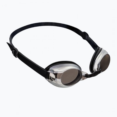 Очки для плавания Speedo JET MIRR GOG AU черный, серебристый Уни OSFM, черный, серебристый 3140