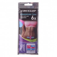 Кинезио тейпы для живота Dunlop Kinesiology tape, 5х10смх2шт, 5х15смх4шт, разноцветный 3964