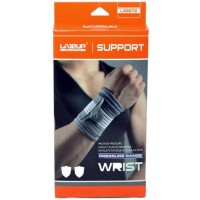 Фиксатор запястья LiveUp WRIST SUPPORT серый/белый, L/XL 550