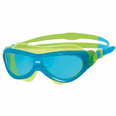 Окуляри для плавання дитячі Zoggs Phantom Jnr Mask синьо-зелені 3394