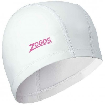 Шапочка для плавання Zoggs Nylon-Spandex PU Coated Cap білий 3453