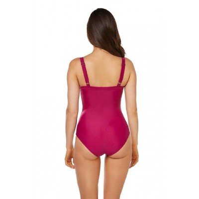 Купальник закрытый для женщин Aqua Speed OLIVIA 8036 сангрия Жен 50(5XL) 2005