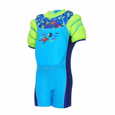 Гидрокостюм детский Zoggs Floatsuit с поплавками синий 1-2 года 3218