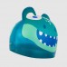 Шапка для плавания Speedo CROC PRT CHARACTER CAP IU зеленый Дет OSFM 3152