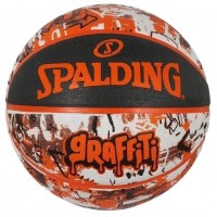 Мяч баскетбольный Spalding Graffitti Ball, 7, оранжевый 6081