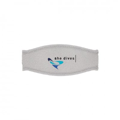 Чехол для ремешка Mares Strap Cover she dives серый 5670