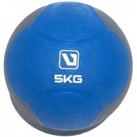 Медбол LiveUp MEDICINE BALL, 5кг-241мм, синій/сірий 651