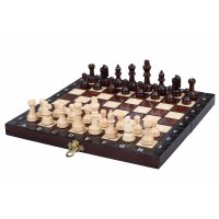Шахматы MADON Школьные коричневый, бежевый Уни 27х27см арт 154 5454