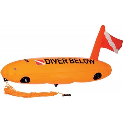 Буй для дайвинга Mares Torpedo оранжевый 5672